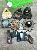 Julie’s crystals selection