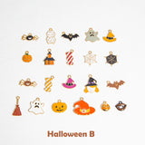 Set of Halloween Charms & Christmas Charms