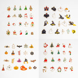 Set of Halloween Charms & Christmas Charms