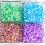 DIY Glass beads bracelets