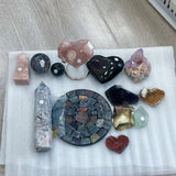 Julie’s crystals selection