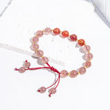 8mm Natural Crystal beads DIY bracelets wood bracelet maker