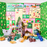 Christmas-Gift,Advent Calendar Kit 24 Days Christmas Countdown ,Crystal Surprise Gift