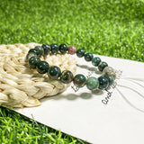 Aquatic agate hand string (random)