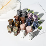 Crystal carving Mini cat (random)