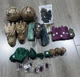 Julie’s crystals selection