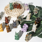 Crystal carving rabbit (random)