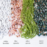 4mm~8mm,Natural Crystal Chips beads