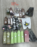 Julie’s crystals selection