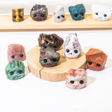 Natural Crystal Hedgehogs, Cute Crystal Animals,Mini Crystal Pets, Pet Rocks, Crystal Guardian Stones,Crystal Gifts